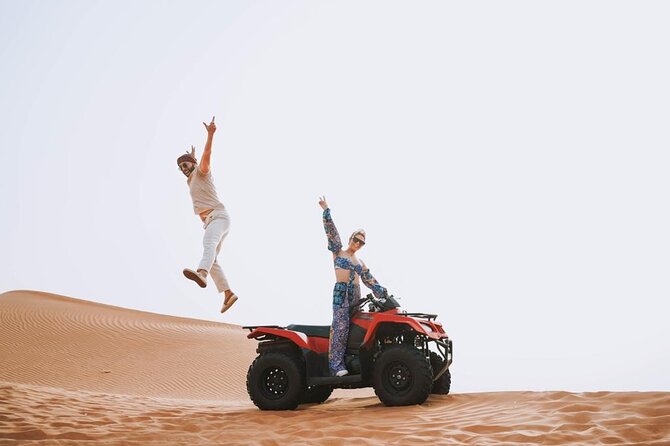 Half-Day ATV With Camel Ride and Sandboarding Experience - Camel Riding and Sunset Views