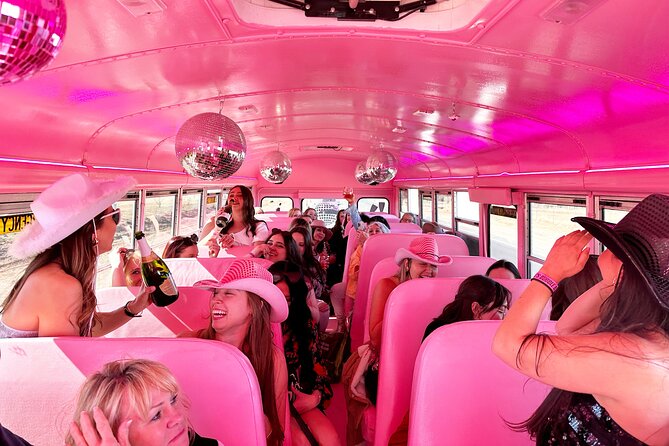 Half-Day Fredericksburg Bubbly Booze Night Bus Guided Experience - Inclusions