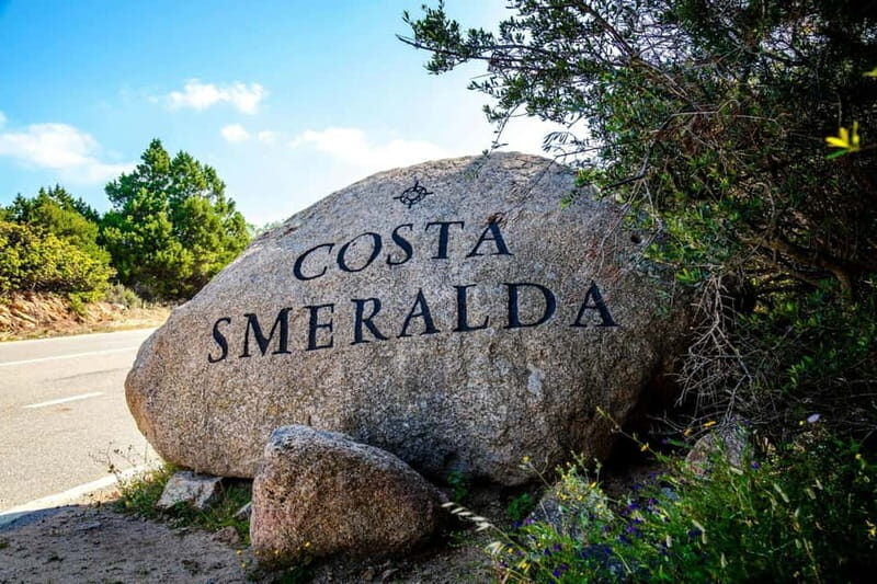 Half-day guided tour of Costa Smeralda in Italy - Relaxing at Baia Sardinia Beach  