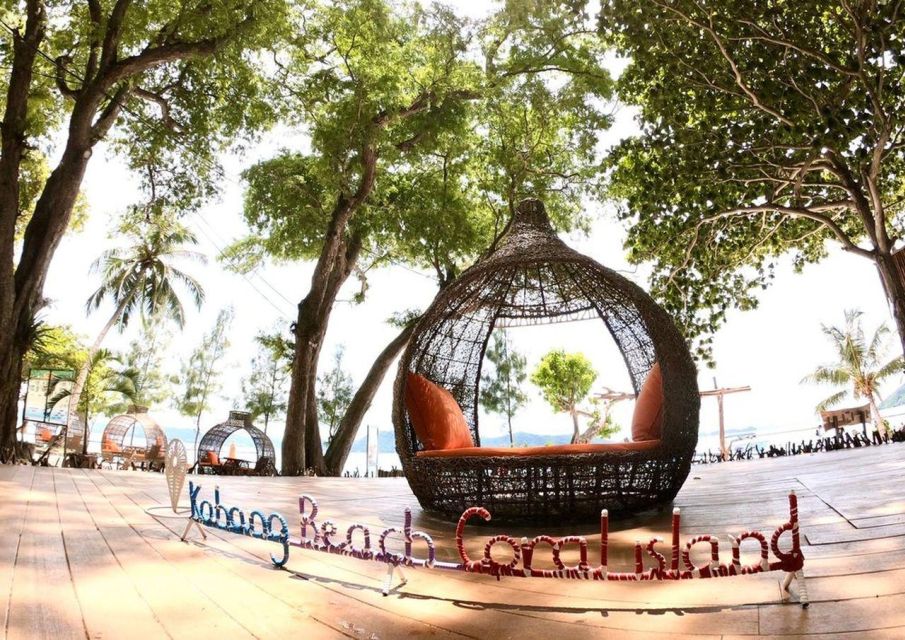 Half Day Kahung Beach ( Coral Island ) by Speedboat - Dining and Refreshments