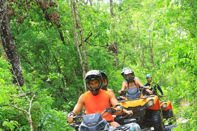Half Day Outdoor Adventour ATV, Rappel, Cenote, Aquatic Zipline - The Value of the Tour