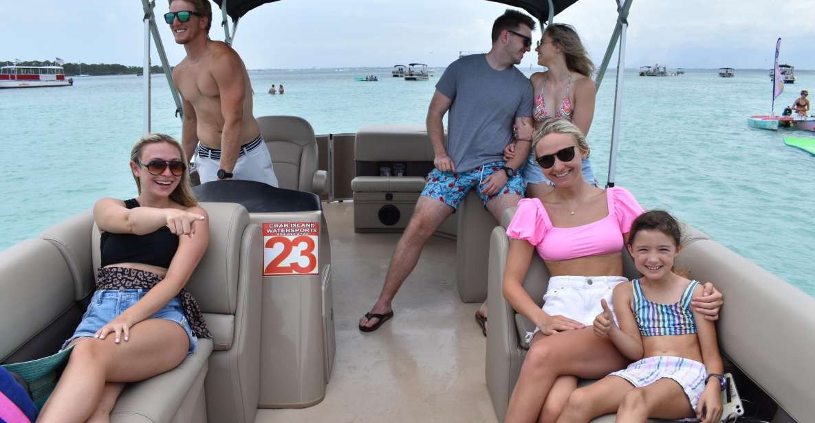Half Day Pontoon Boat Rental- Okaloosa Island - Booking Details and Highlights