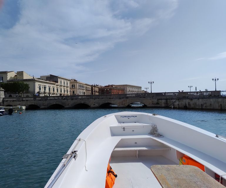 Half Day Private Boat Excursion to Ortigia and Syracuse - Itinerary