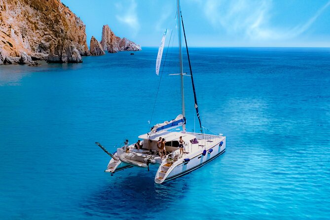 Half-Day PRIVATE Sunset Cruise Catamaran to Kleftiko With Lunch - Alcoholic Beverages Served on Board