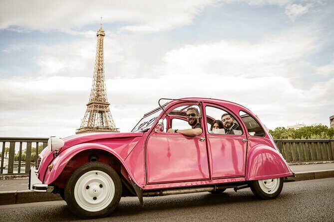 Half Day Private Tour in Paris with Pink Citroen 2CV - FAQ