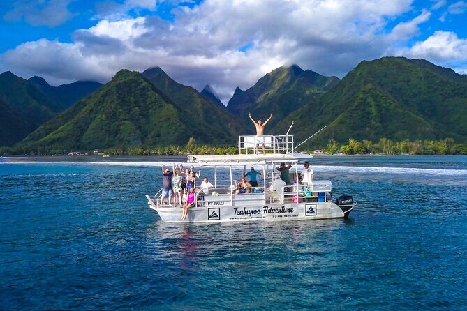 Half day Tahiti Peninsula and Teahupoo boat tour (shared boat) - Key Points
