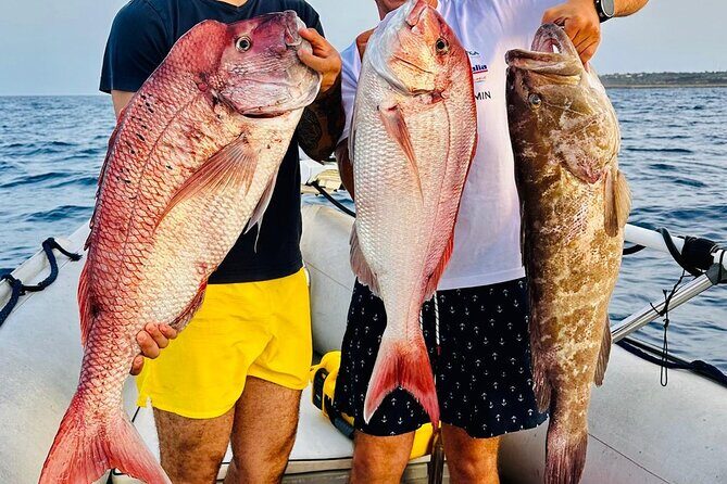 Half-seabed or rod fishing tour with bolentino - Key Points