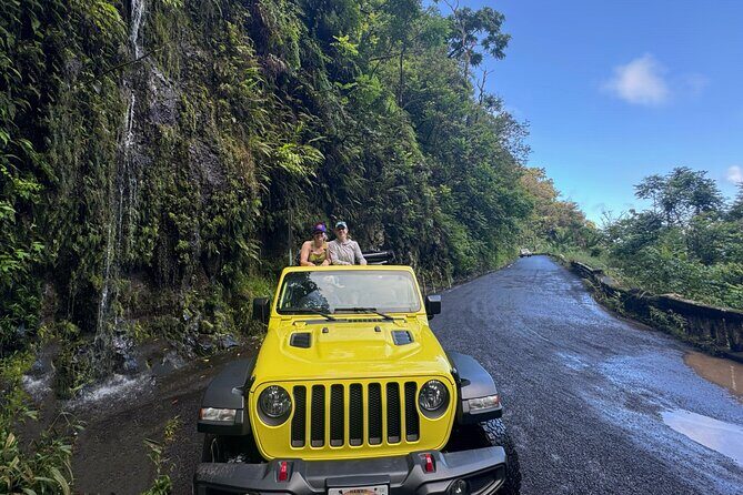 Half way to Hana Maui Open Air Jeep Private Tour - Key Points