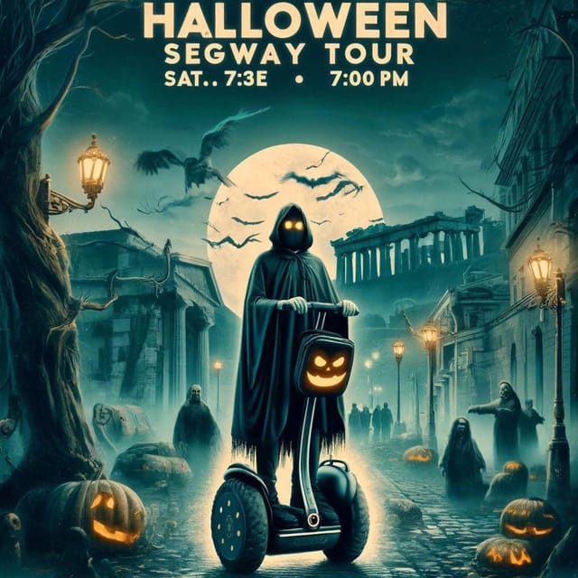 Halloween Segway Night Tour in Athens - Exploring Athens on a Spooky Segway