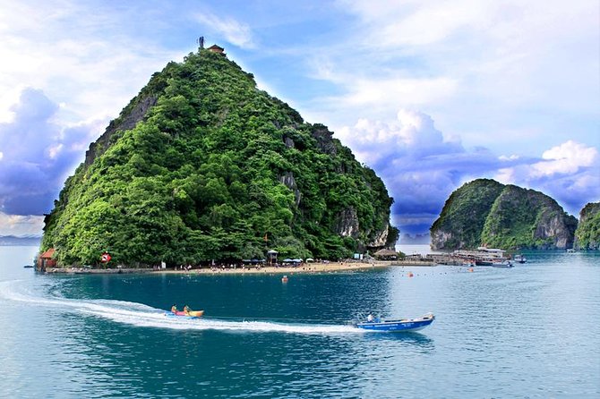 Halong 6 Hours Boat Tour With Cave, Kayak, Lunch, Transfer High-Way From Hanoi - Kayaking and Swimming Activities
