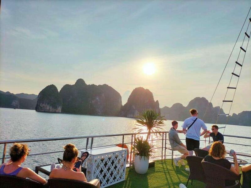 Halong Bay 1D- Sung Sot Cave- Titop Island- Kayaking & Lunch - Kayaking and Bamboo Boat Experience
