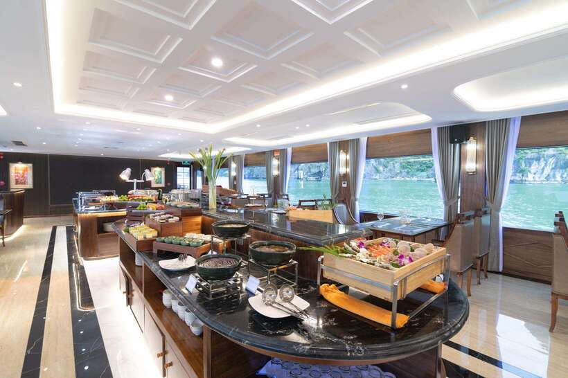 Halong Bay Day Tour: Best Seller IRIS CRUISE With Live Band - Key Points