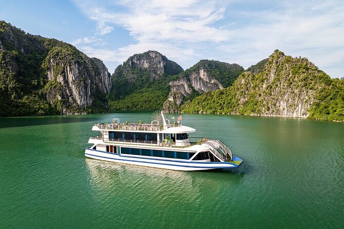 Halong Bay Day Tour With 5star Hercules Luxury Cruise,Buffet,Limo - Itinerary Overview