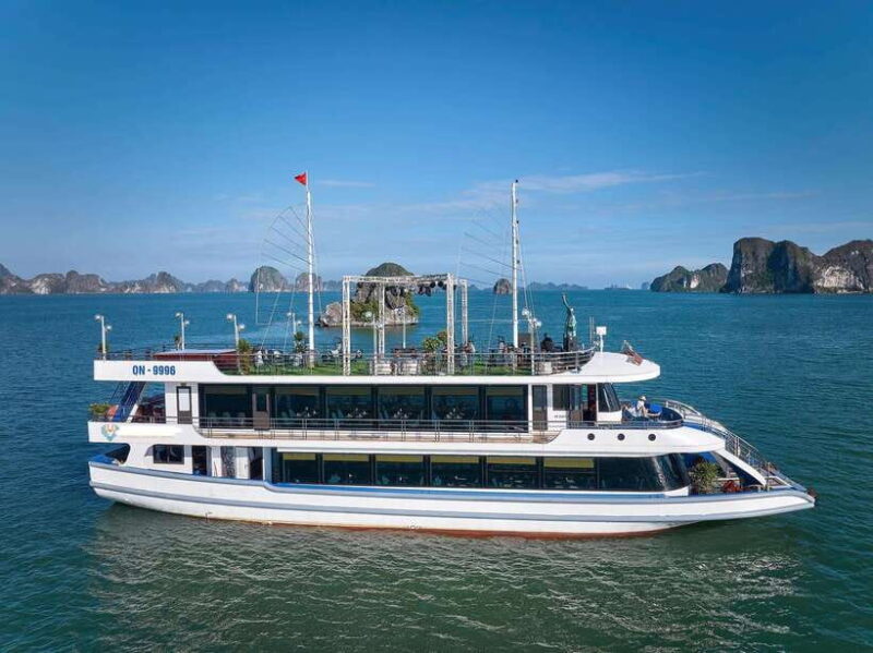Halong Bay Luxury Cruise: Kayak&Swim,Cave, Party BEST SELLER - Itinerary Highlights: A Day in Halong Bay