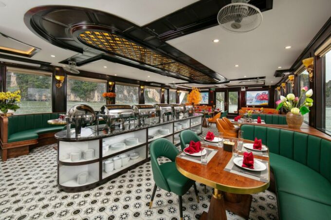 Halong Bay: Luxury Day Cruise, Caves, Kayak & Buffet Lunch - Exploring the Caves and Islands
