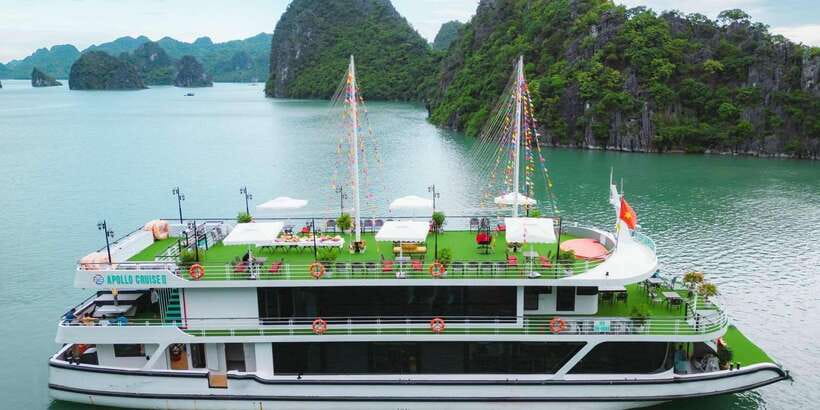 Halong Bay Newest 5-Star Cruise With Buffet Lunch & Jacuzzi - Culinary Experience: Buffet Lunch
