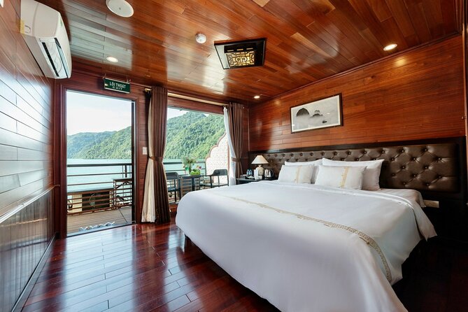 Halong Dragon Bay 5 Star Cruise 2D1N-All Inclusive,Cave,Transfer - Dining and Onboard Experiences
