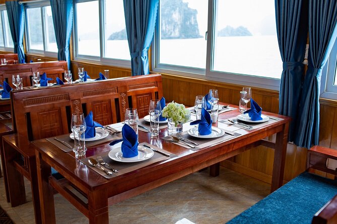 Halong LanHa Bay Full-Day Trip In Unique Route - Included Amenities