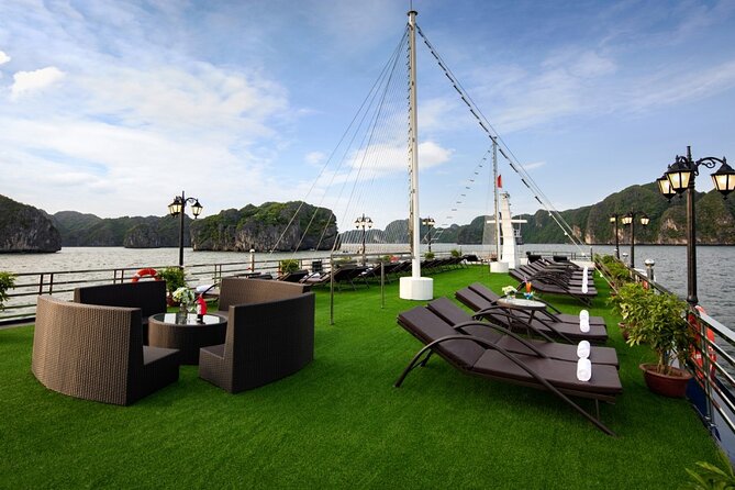 Halong Pandora 5 Star Cruise 2D1N-ALL Inclusive, Cave, Transfer - Halong Bay Experience