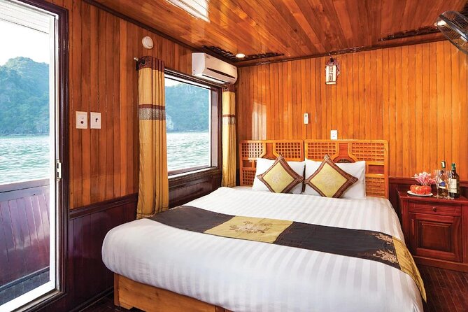 Halong Seasun Cruise 2 Days 1 Night Visiting and Enjoying Halong Bay Tour - Accommodation Features