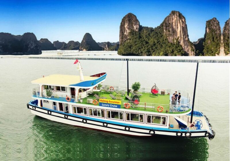 Halongbay 6hrs Cruise With Kayak-Titop Island-Cave Set Menu - Itinerary Highlights
