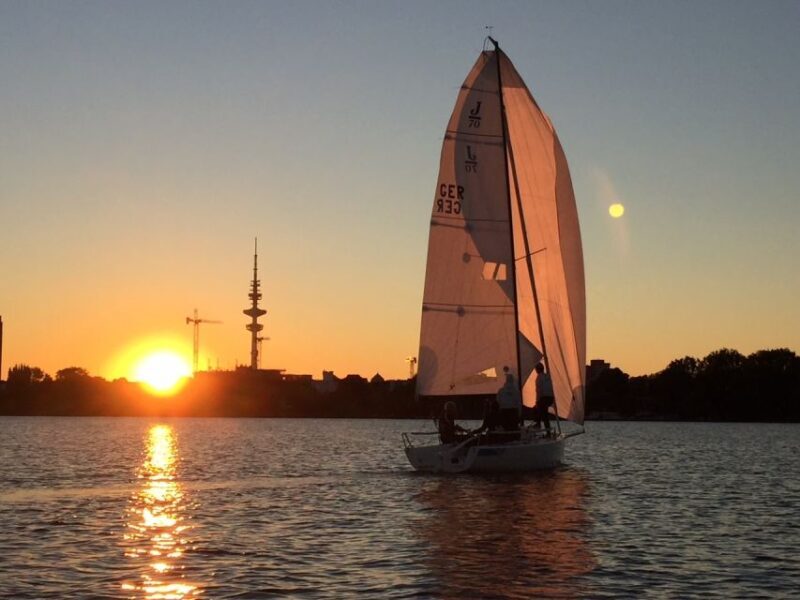 Hamburg: Alster River Sailboat Tour with Sundowner - The Sum Up