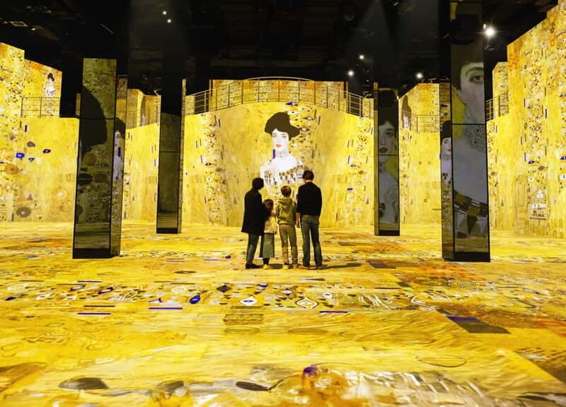 Hamburg: Port des Lumières Klimt & Hundertwasser Ticket - Key Points
