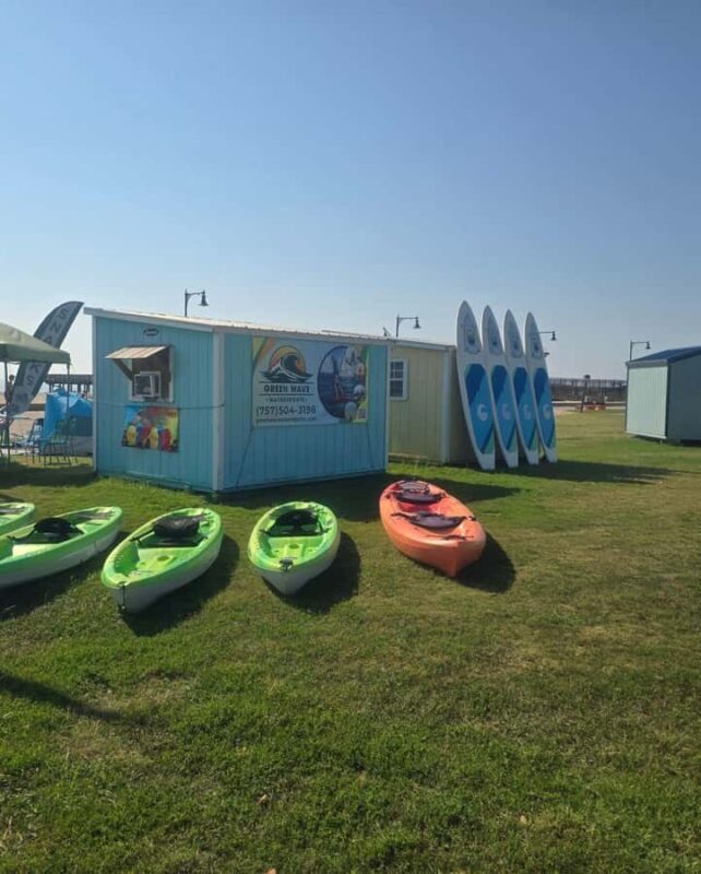 Hampton: Tandem Kayak Rental at Buckroe Beach - The Sum Up