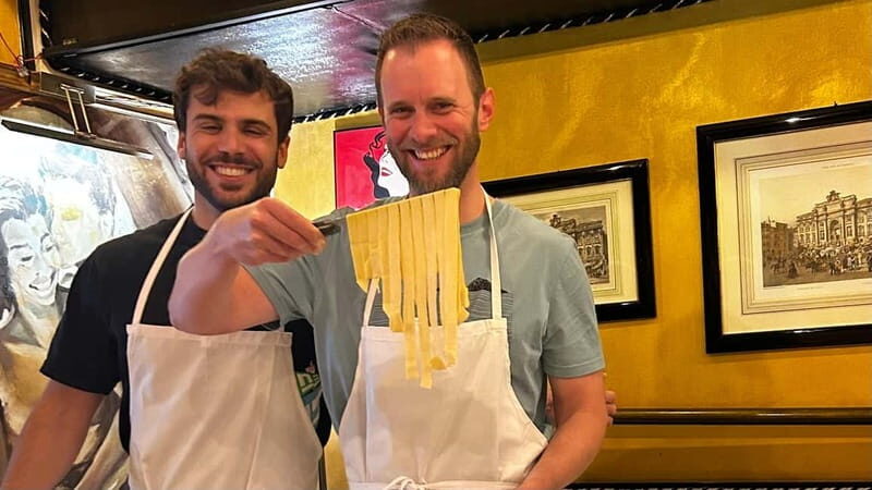 Hands-On Pasta & Tiramisu Class near Colosseum - The Itinerary in Detail