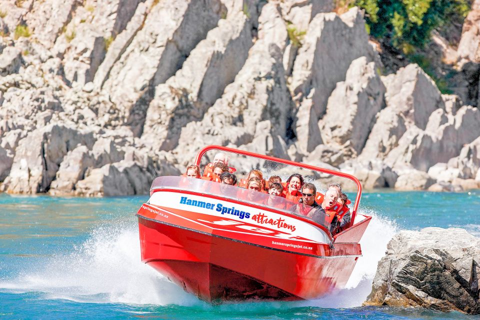 Hanmer Springs: Jet Boat and Bungy Jump Combo - Key Points