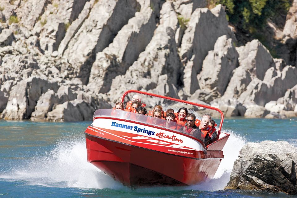 Hanmer Springs: Jet Boat and Bungy Jump Combo - Jet Boat Experience