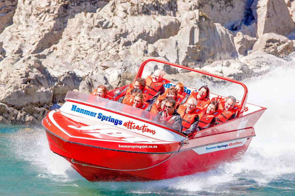 Hanmer Springs: Jet Boat, Quad Bike and Bungy Jump Combo - Inclusions and Safety Gear Provided
