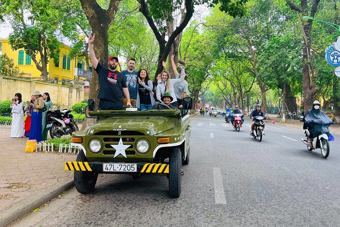 Hanoi Backstreet Jeep Tour: Red River Countryside & City Vibes - Discovering Hanois Historic Backstreets