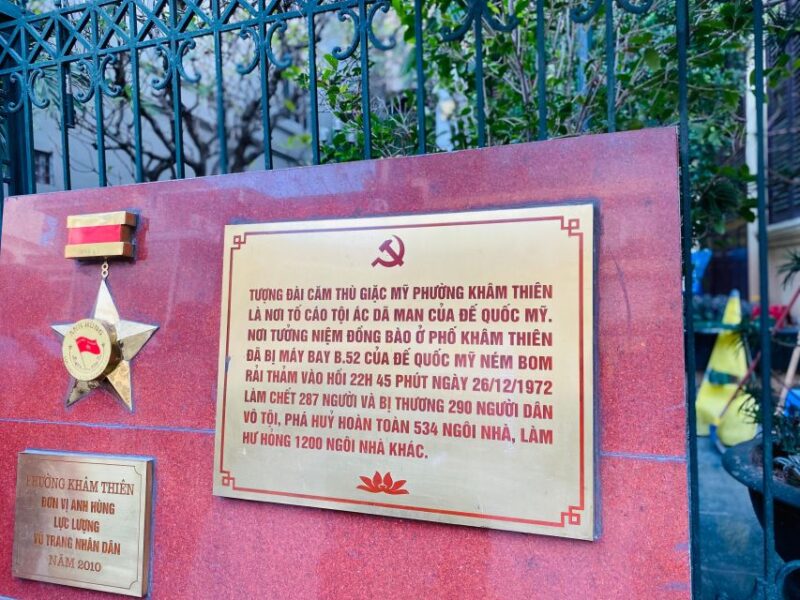 Hanoi: Cho Gioi Vietnam War History Walking Tour - Itinerary Highlights