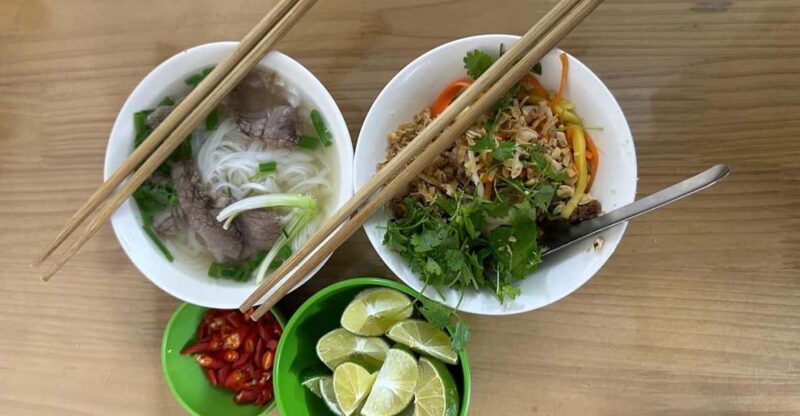 Hanoi: Foodie Tour With Egg Coffee Making Show - Local Guide Experience