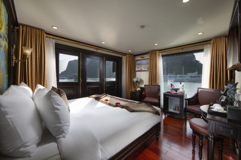 Hanoi: Halong Bay 2-Day Luxury Cruise Private Balcony & Cave - Itinerary Highlights