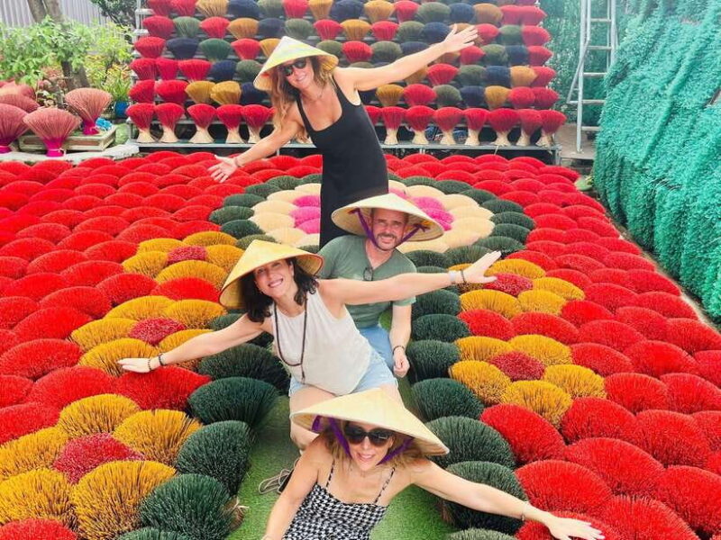 Hanoi: Incense, Hat Making & Lacquer Artisan Village Tour - Pickup and Transportation