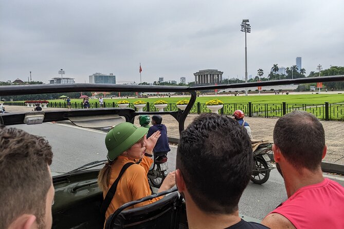 Hanoi Jeep Tours : City & Countryside Half Day Jeep Tours Combo - Discover City Highlights