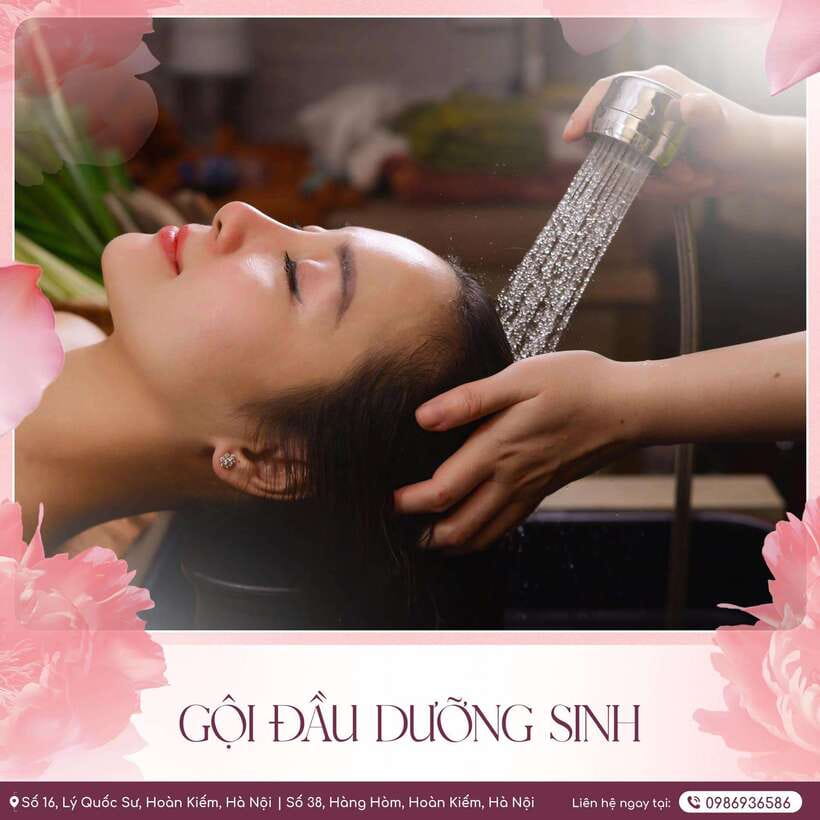 Hanoi Lá Spa 38: Herbal Shampoo &Head Massage Treatment 90 - Included Amenities