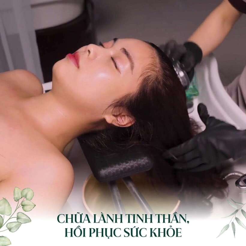 Hanoi Lá Spa 38 - Nourishing Shampoo & Head Massage 60 - Key Points
