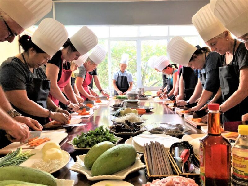 Hanoi: Old Quarter Market Tour and Cooking Class With Meal - Key Points