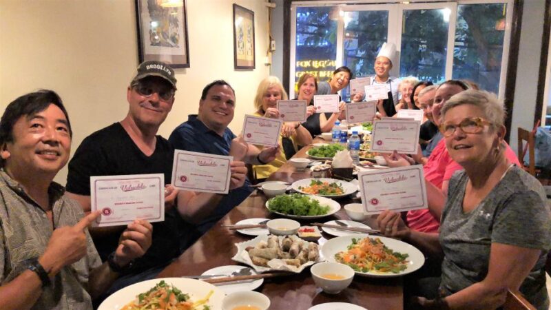 Hanoi: Old Quarter Market Tour and Cooking Class With Meal - Market Visit Experience