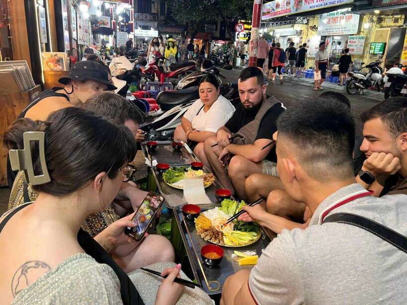Hanoi Street Food Tour With Local Guide and More - Train Street Exploration