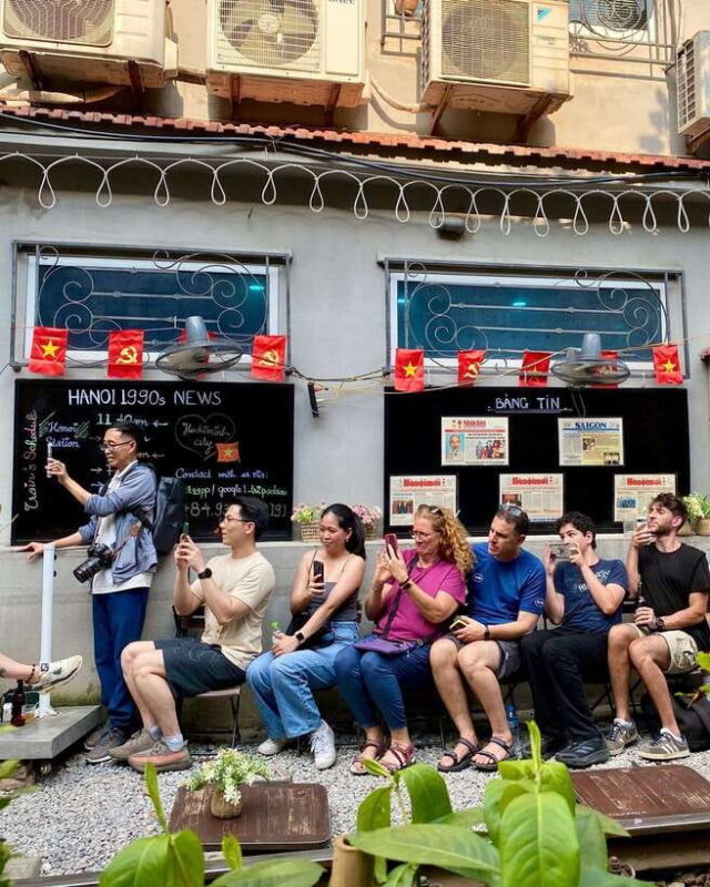 Hanoi: War Remnants Museum and Train Street On Scooter Tour - Exploring Hanoi Train Street