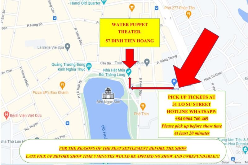 Hanoi: Water Puppet Show Skip-the-Line Ticket - Logistics and Meeting Information