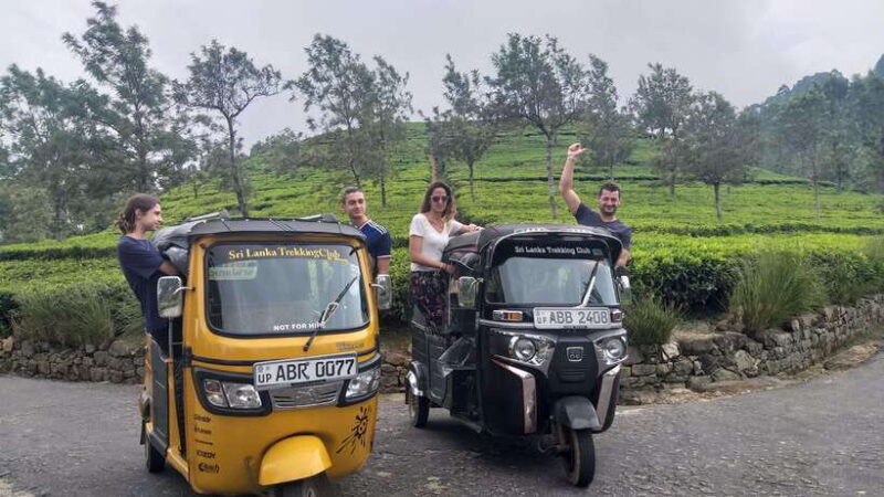 Haputale:Glorious Tuk Tuk Ride to Lipton'sSeat & Tea Factory - Starting Point: Haputale Railway Station