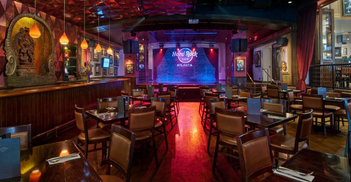 Hard Rock Cafe Atlanta - Electric Rock Menu Details