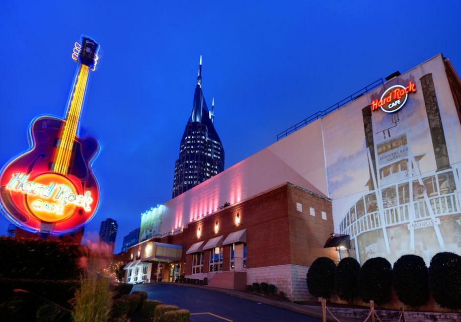 Hard Rock Cafe Nashville - Electric Rock Menu Offerings