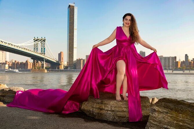 Haute Couture Experience with Dream Flying Dress Photography - The Experience on the Day