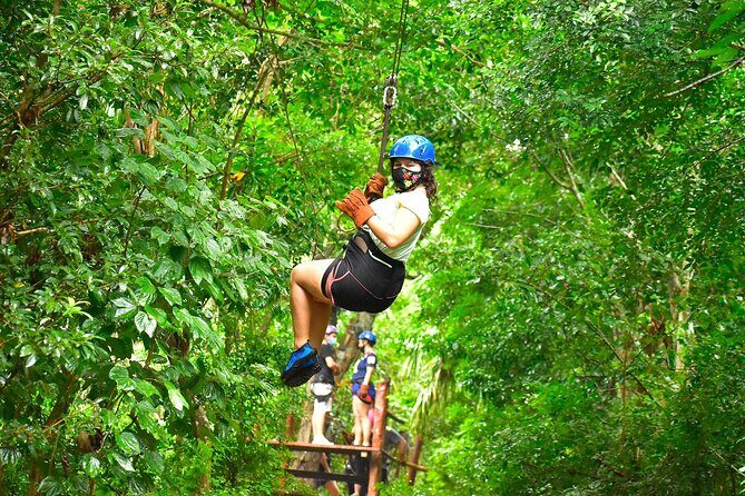 HAVE FUN in the JUNGLE PARK with horseback riding, ATV, zip lines and cenote - The Value of the Tour
